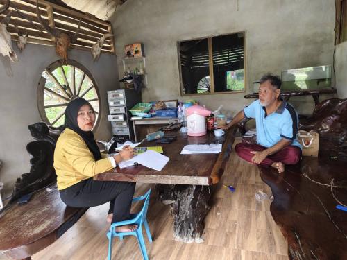 พช.ละงู ติดตามการดำเนินงานโครงการแก้ไขปัญหาความยากจน (กข.คจ.)